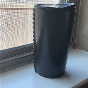 Starbucks Black Studded Traveler Coffee Mug Tumbler Matte Ceramic